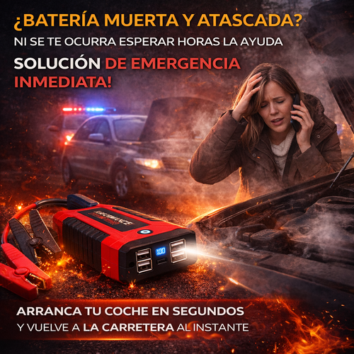 EnergyMax™ - Cargador de batería inteligente y portátil para coche